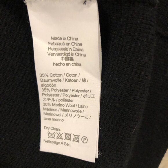 J. Crew Black Sweater Blazer, Size XL - Picture 6 of 8